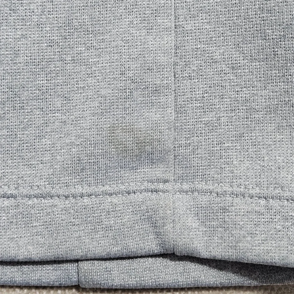The North Face Quarter Zip Pullover Mens Medium Grey 1/4 Zip Activewear T164 *